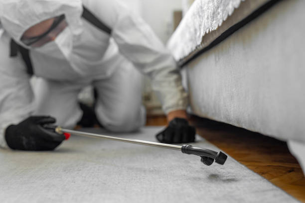 Professional Mosquito Control technician working in Bend, OR